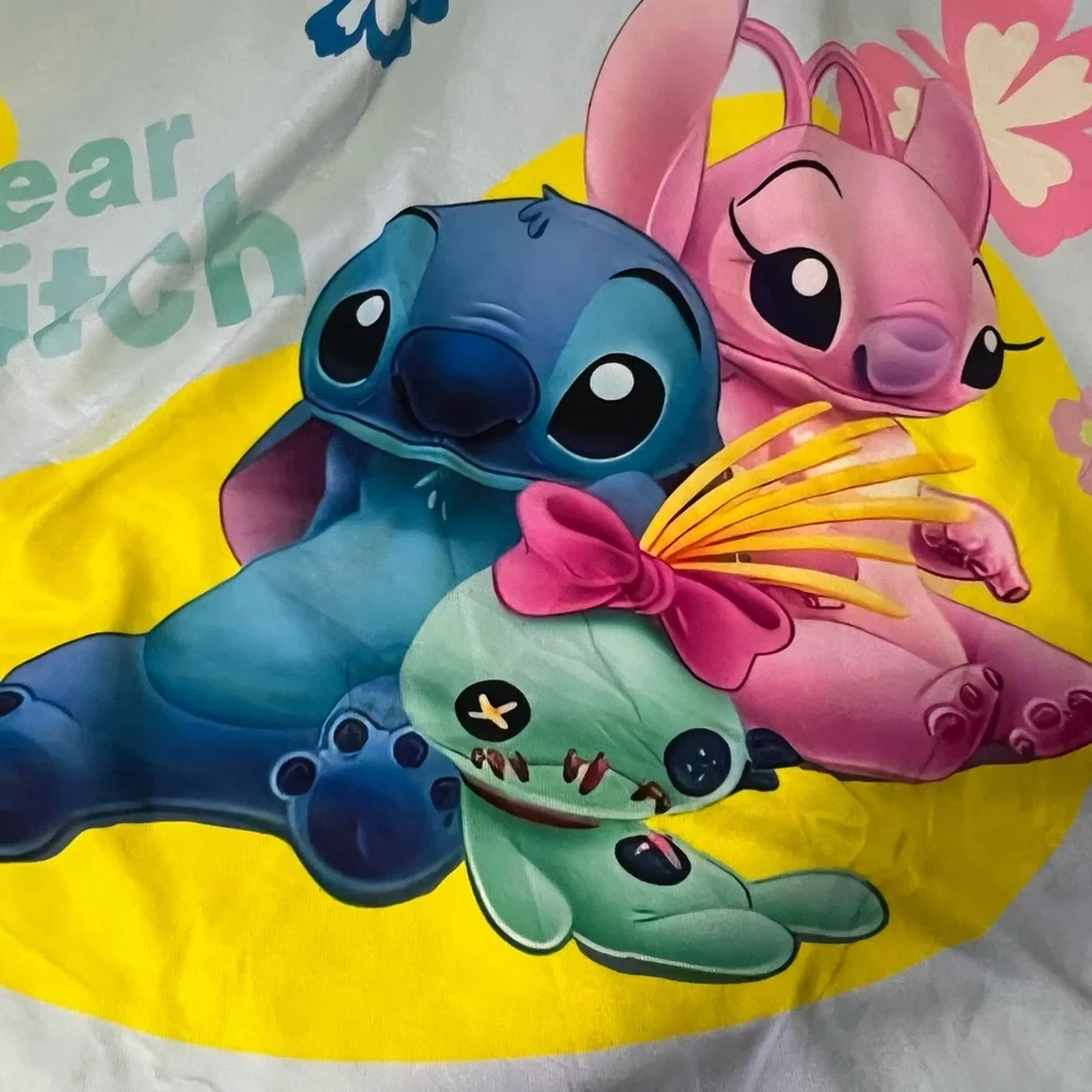 NEW Stitch Round Beach Throw